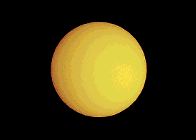 Animation en 256 couleurs de l'clipse annulaire de Soleil observe par l'quipe de Cap Astro le 3 octobre 2005, depuis l'Espagne