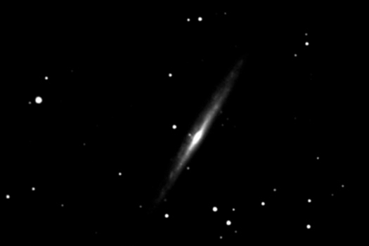 Laurent NGC 5907 Audine L150mm.JPG (11028 octets)